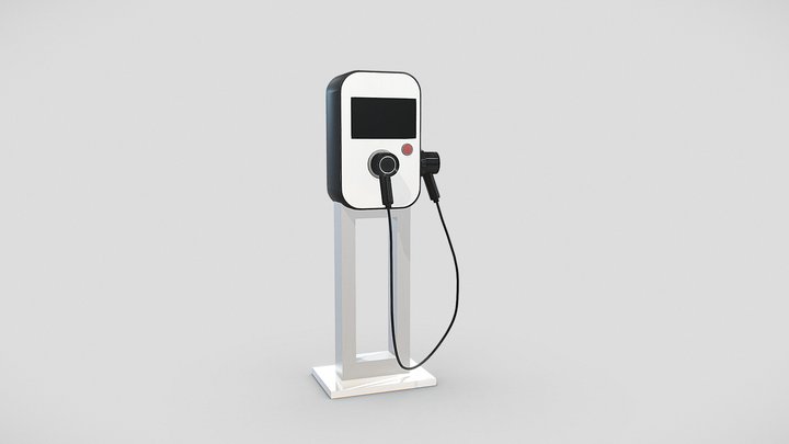 Home Charging Station 3D Model