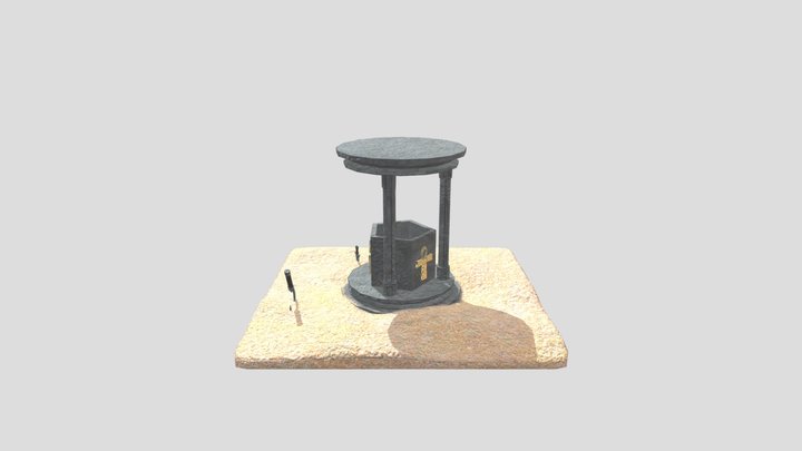 Egyptian Well 3D Model