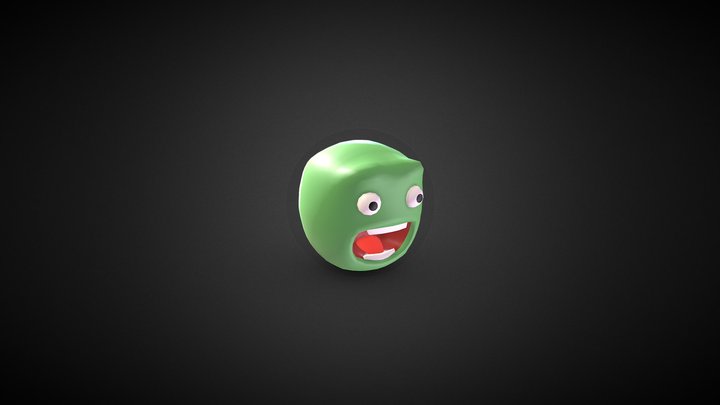 Slime Head 3D Model