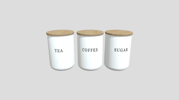 Coffee Sugar Tea Container