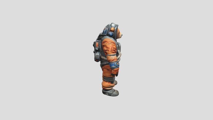 sci-fi bear 3D Model