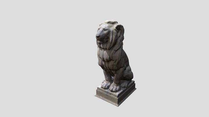 Lion2 Meshmixed 3D Model