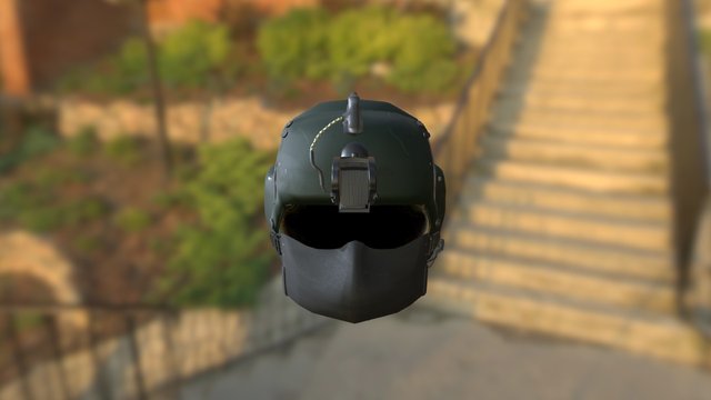 Helmet Test2 3D Model