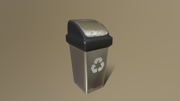 Trash bin 3D Model