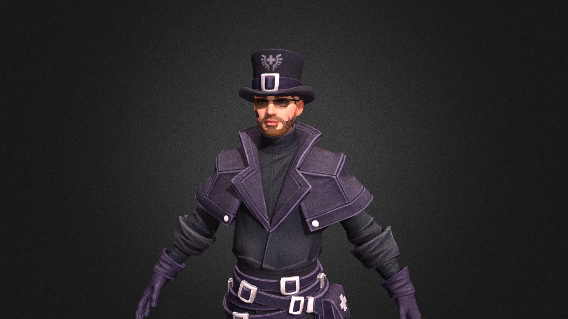 Rigged Stylised Character [Free] - Download Free 3D model by BlendTek ...