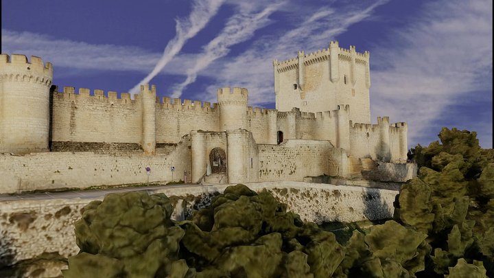 Castillo de Peñafiel 3D Model