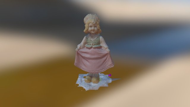 Doll using Reality Capture (High Quality) – Free 3D Model STL