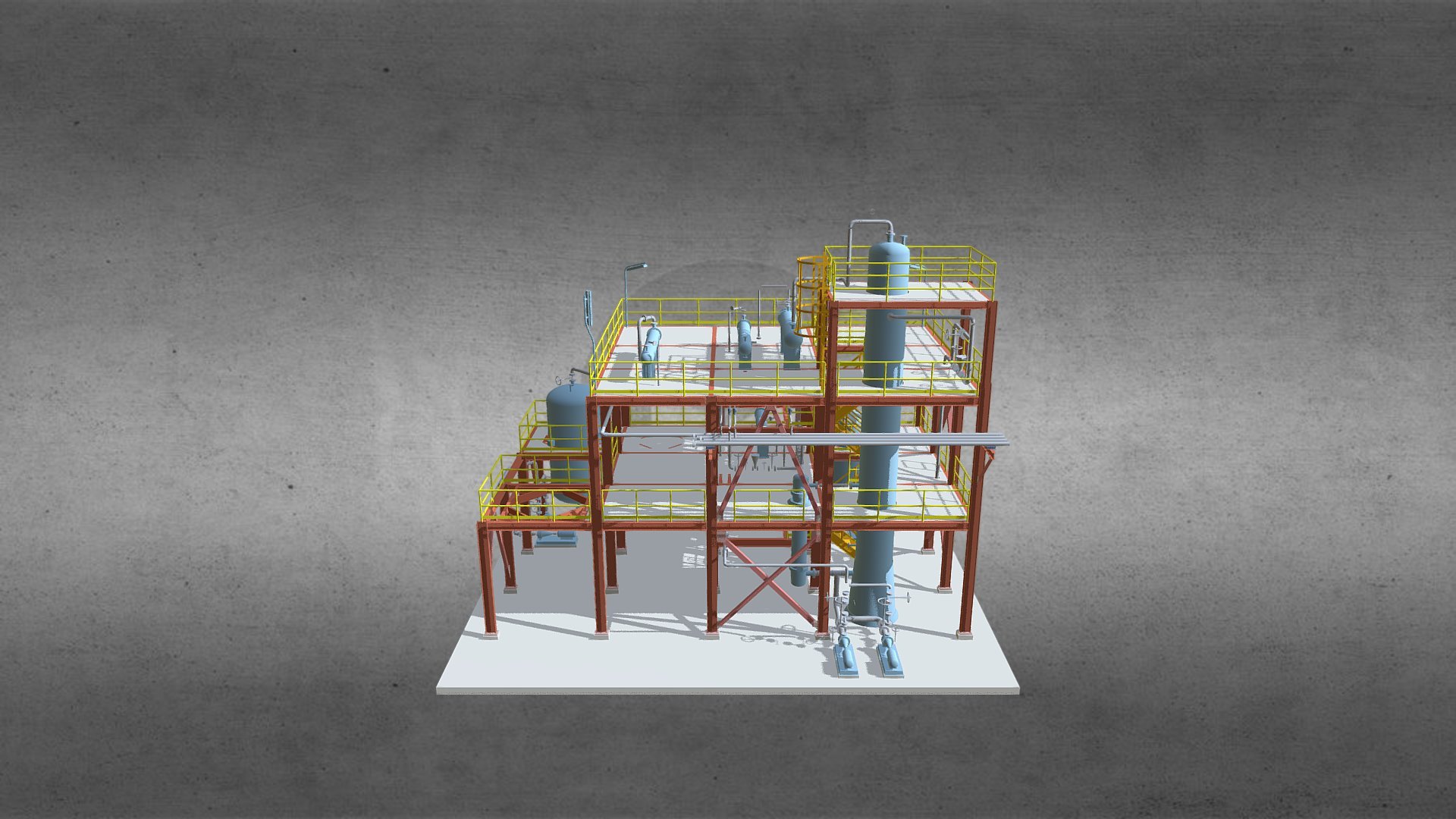Distallation Unit - 3D model by vizdemo [a216567] - Sketchfab