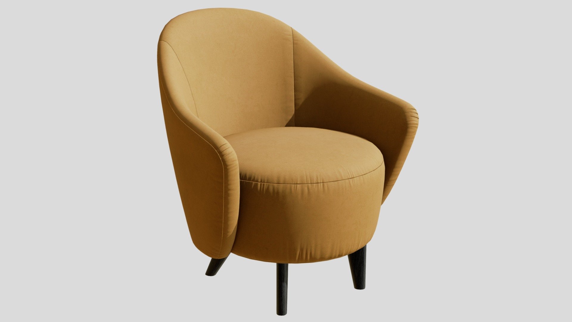 Crate&Barrel Sensorio Armchair — Sketchfab embed 3D viewer
