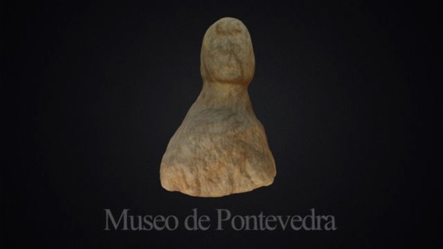 Cabeza de granito de Aldea Grande (A Estrada)