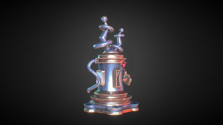 Dynamo Fulguro Generator 3D Model