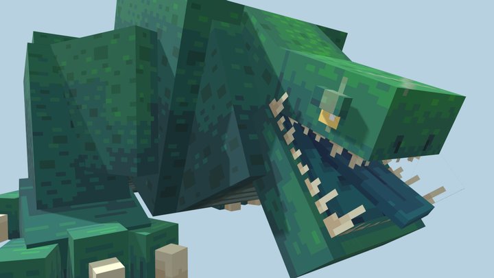 Lizard Beast 3D Model