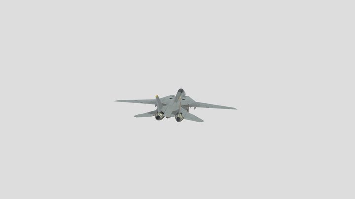 navy_jet_line (1) 3D Model