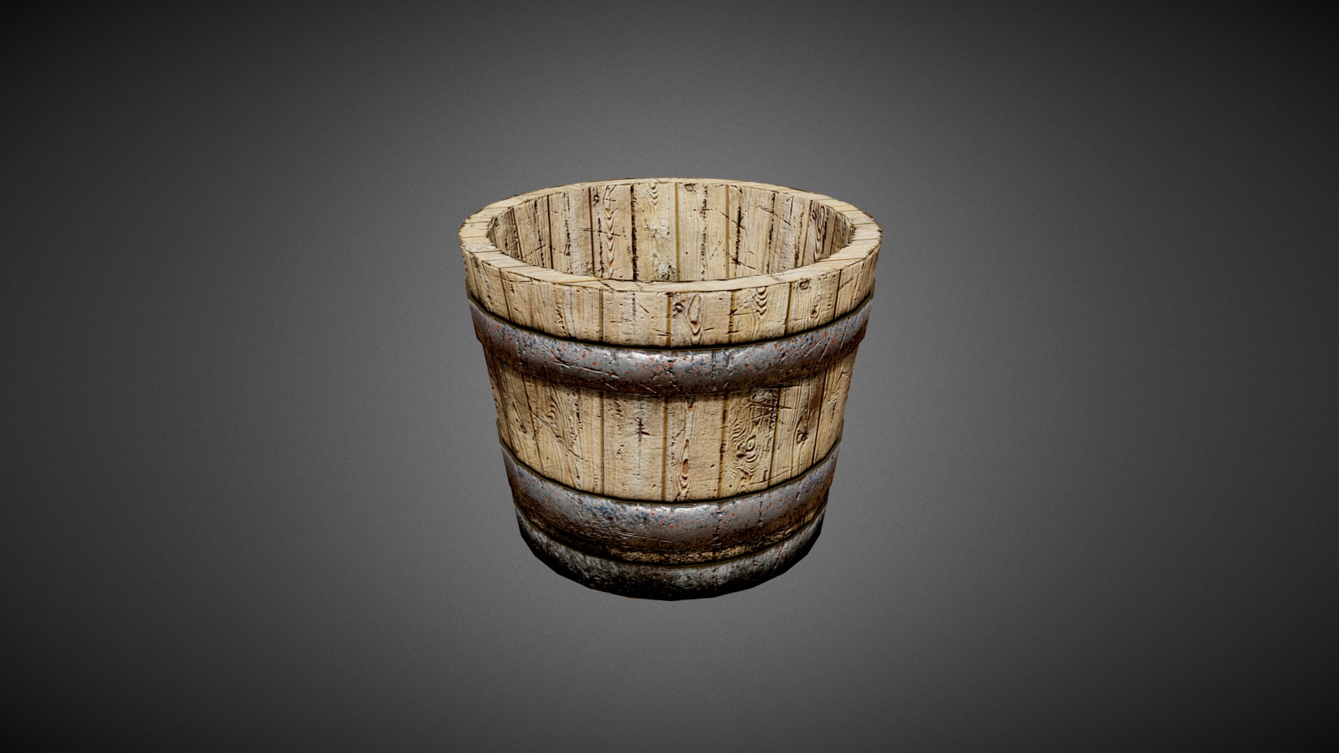 *FREE* Medieval Bucket (Stylized)