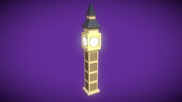 Big Ben | Blender Model 3D Model