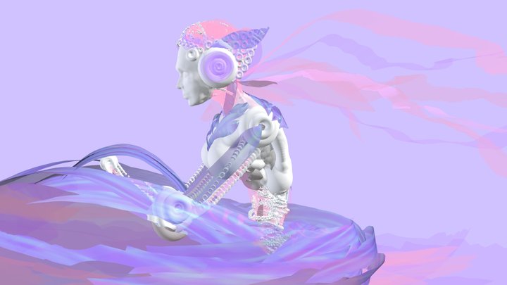 Number 6 3D Model