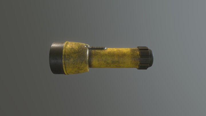 Flashlight 3D Model