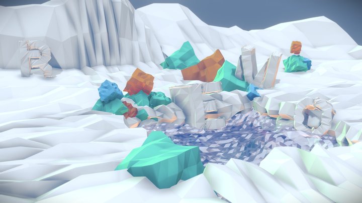 REMO Sci-fi Planet 3D Model
