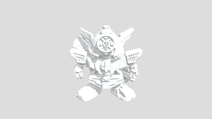 Zenkaiger Ricky 3D Model