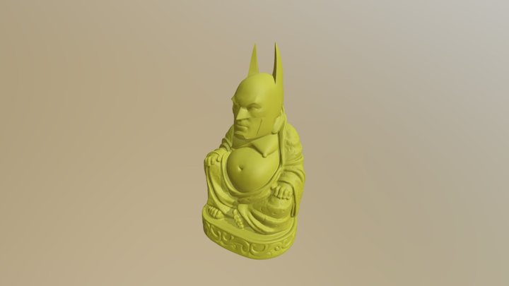 BatBudda 3D Model