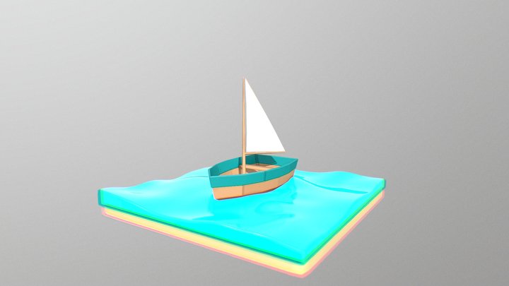 Candles Animation 3D Model