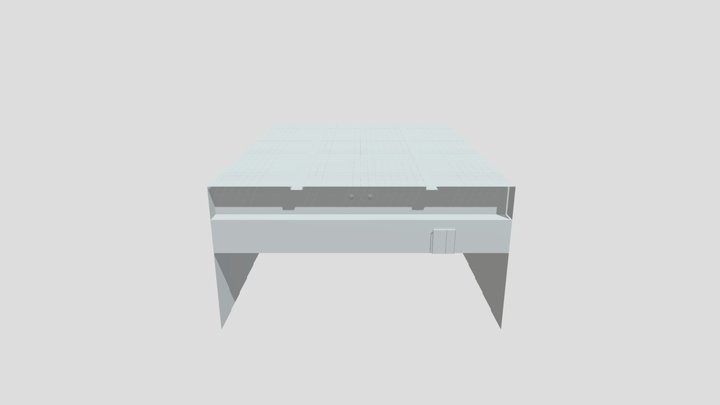 Vr cinema low poly 3D Model