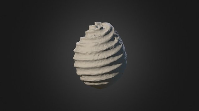 gyrogonite of Latochara latitruncata 3D Model