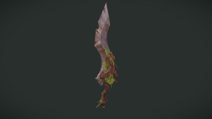 OvergrownSword 3D Model