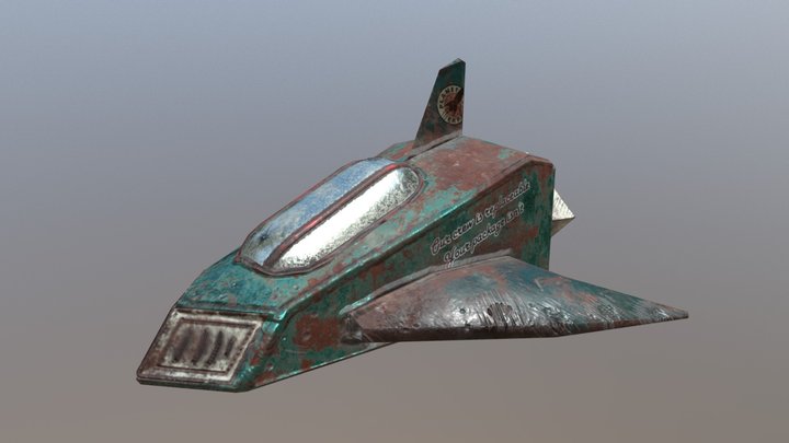 TP4 - Spaceship 3D Model