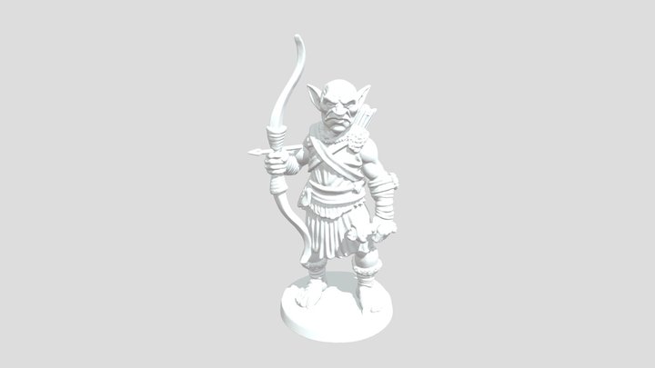 goblin archer miniature for 28mm