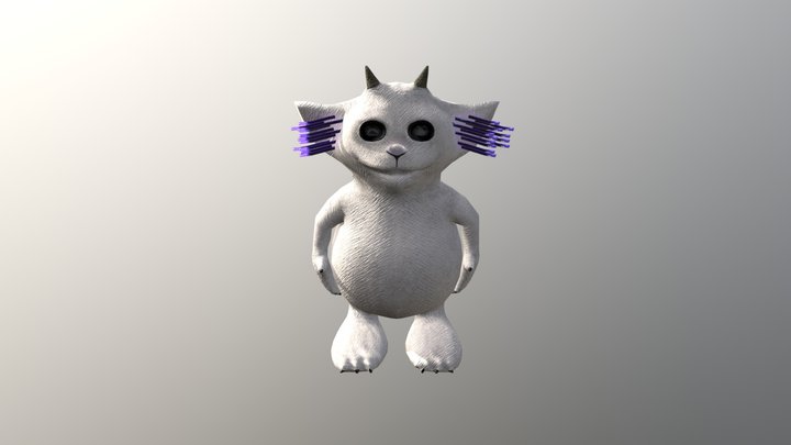 Character 3D Coat 3D Model