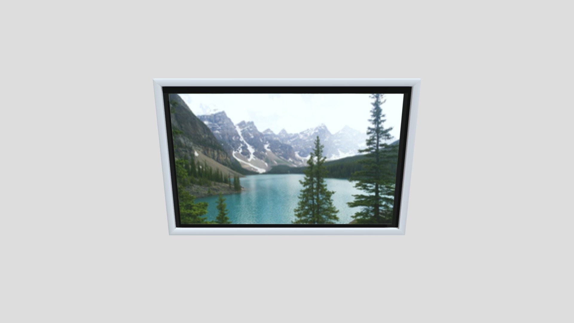 Frame lake moraine
