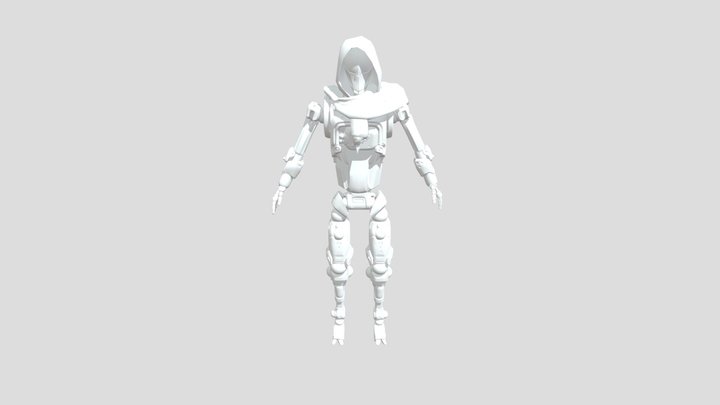 Rob_Mattheussen_Robot 3D Model