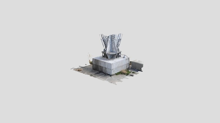 鉄塔支柱モデル 3D Model