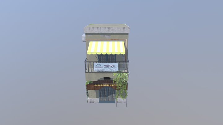 House 1 cityscene 3D Model