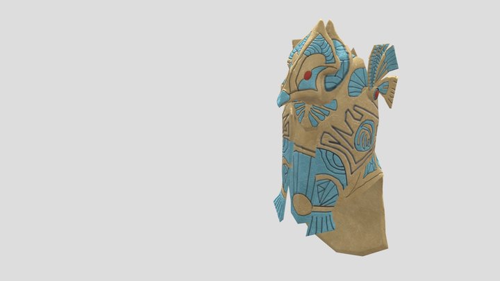 Horus Guard Helmet (Milestone 3) 3D Model