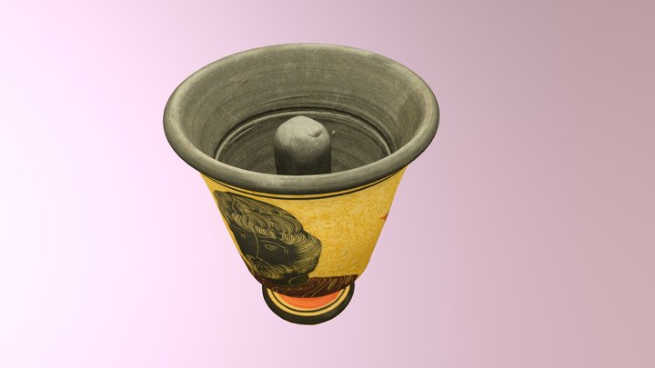 Pythagorean Cup replica 3D Model