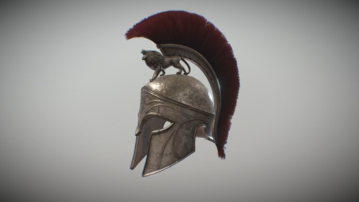 romeinen helm 3D Model