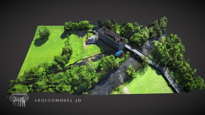 Milford Mills, County Carlow | IRELAND 3D Model