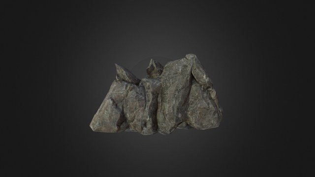 Cliff 01 3D Model