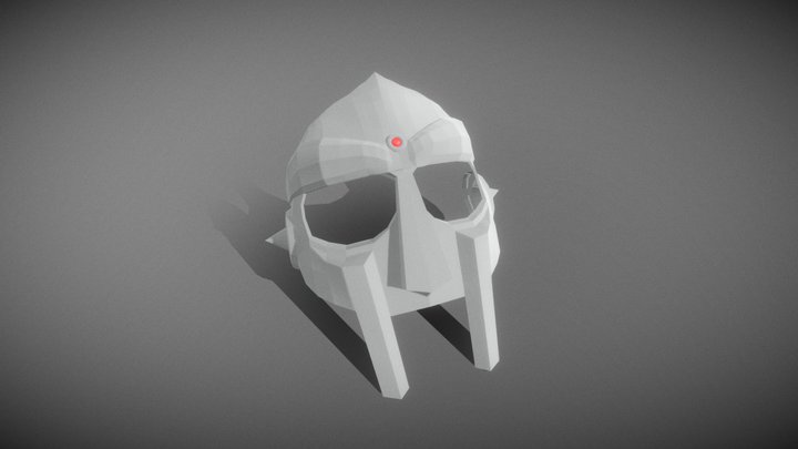 MF DOOM mask 3D Model
