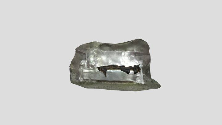 Artic Snow Hotel Couch 3D Model