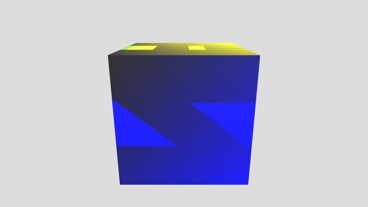 AWS Cube 3D Model