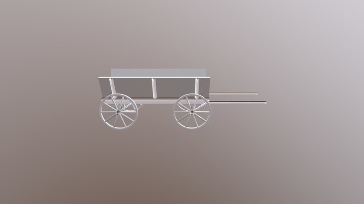 Wagon Mesh 3D Model
