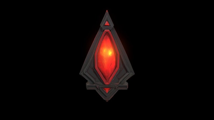 Eternal Flame Emblem 3D Model