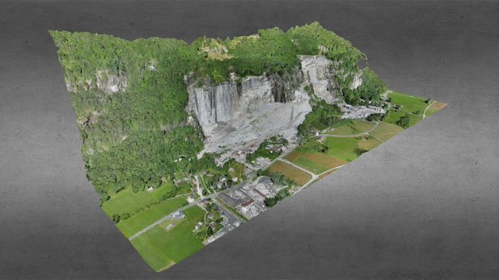 17147 - Lodrino, rilievo cave 3D Model
