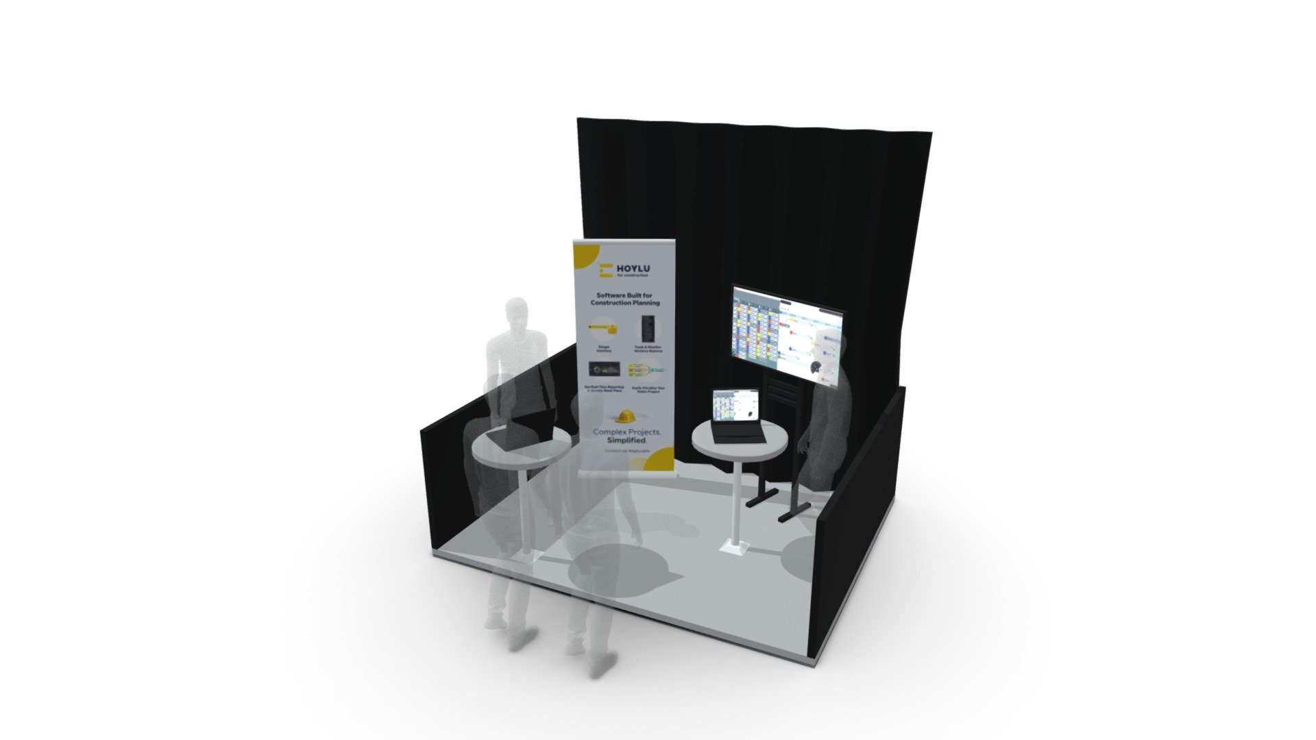 AOCE Booth - 3D model by Hoylu [a22bc75] - Sketchfab