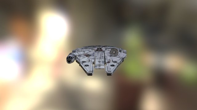 Star-wars-halcon-milenario 3D Model