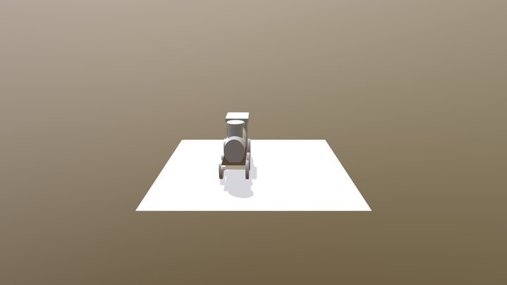 Locomotiva 3D Model