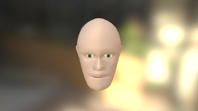 Chuck Head 3D Model